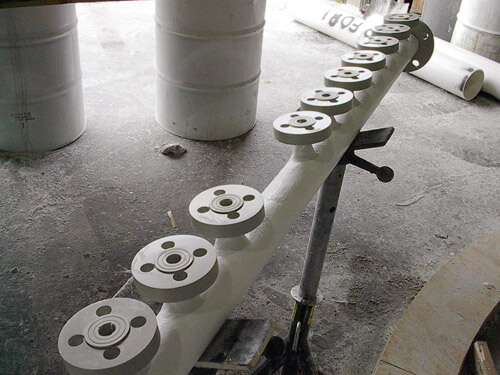 Polypropylene Lined FRP Manifold