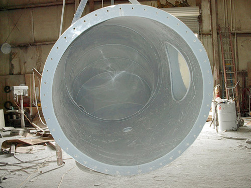 ETFE (Tefzel) Lined FRP Large Diameter Elbow